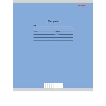 Тетрадь Prof-Press клетка 24 лист. в ассортименте