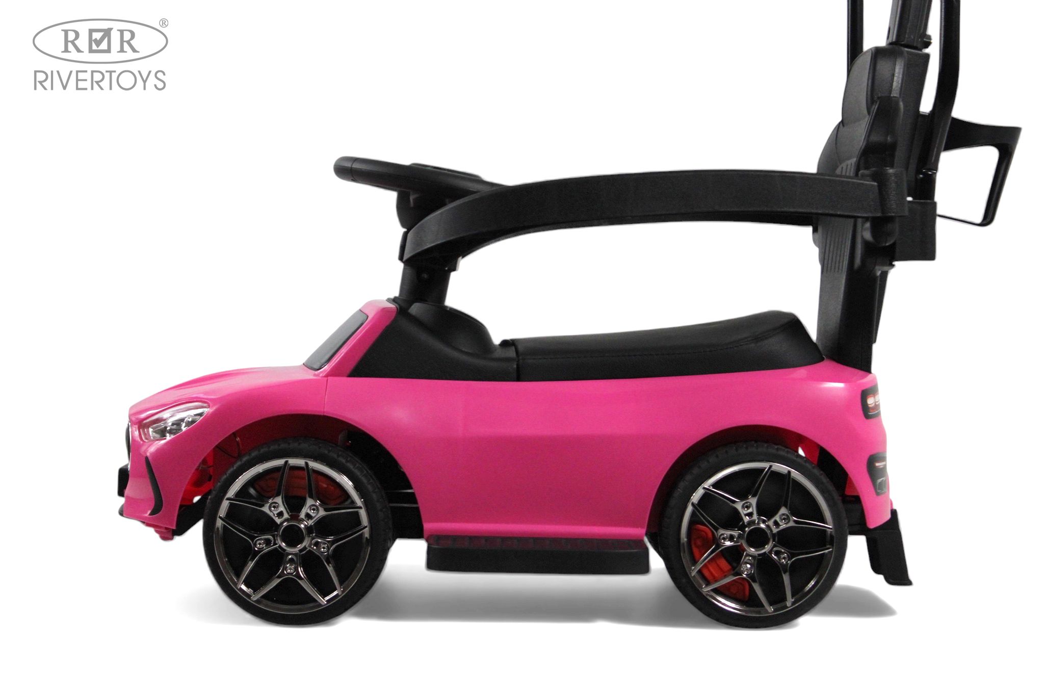 Каталка RIVERTOYS Z005ZZ-MP-PINK розовый - фото 13