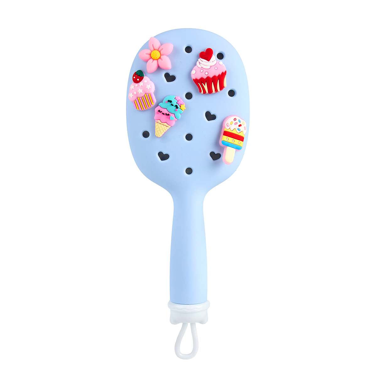 Solomeya Набор украшений для расчески, Мороженое, 5 шт./Set of charms for hair brush, Ice Cream, 5 pcs. - фото 10