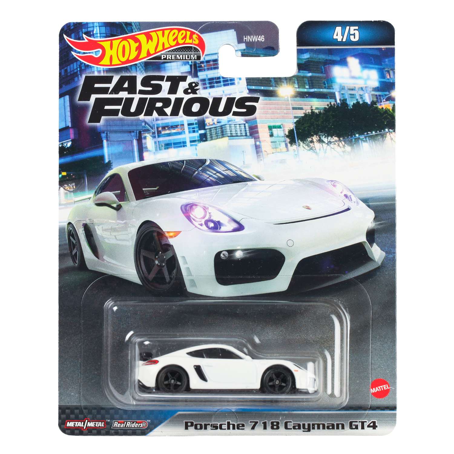 Автомобиль Hot Wheels Porsche 1:64 HNW46 - фото 7