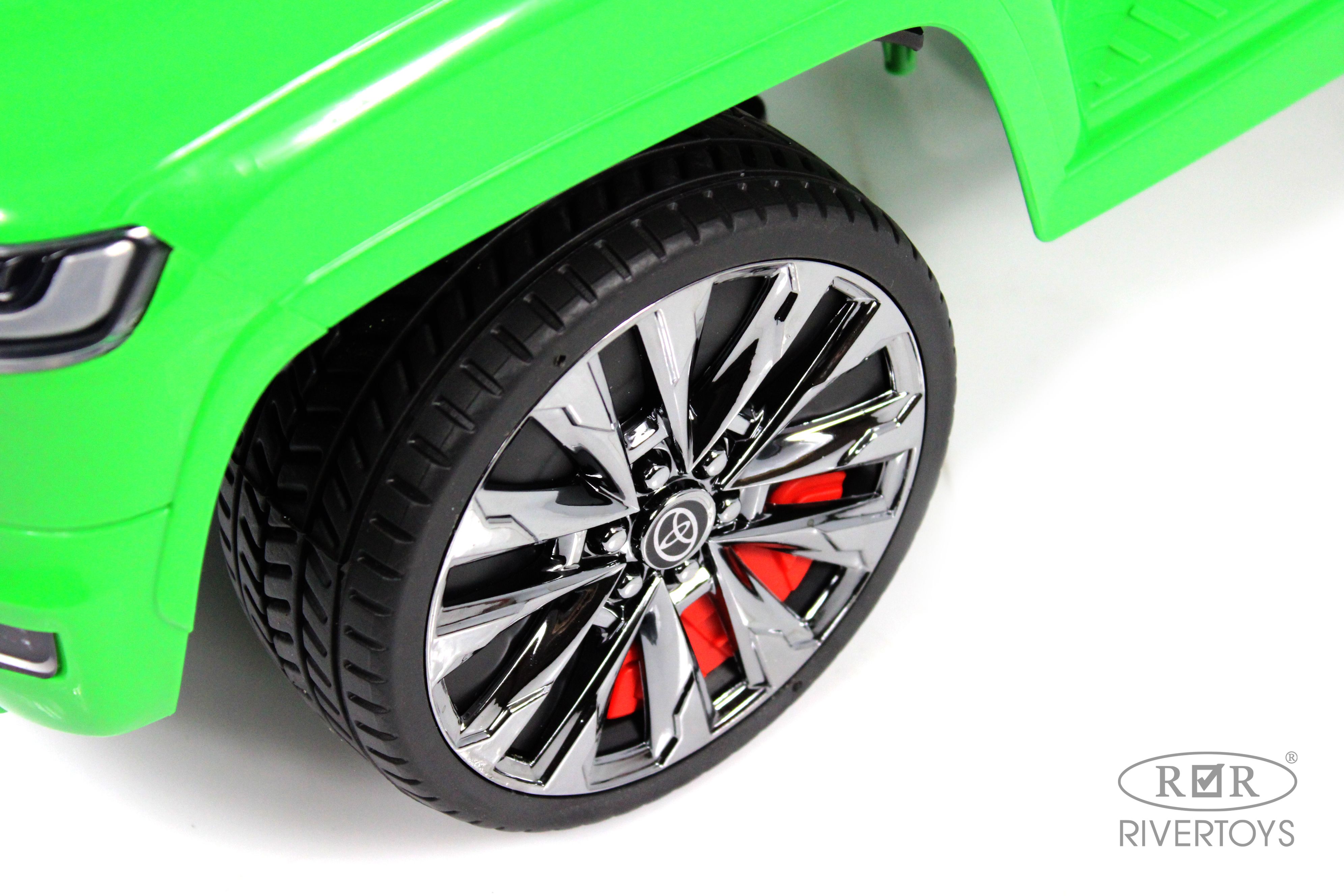 Каталка RIVERTOYS Z002ZZ-D-GREEN зеленый - фото 9