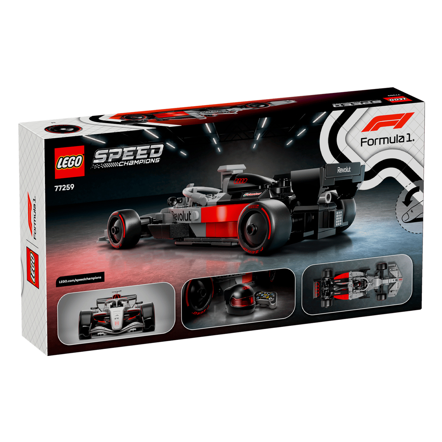 Конструктор LEGO Speed Champions Гоночный автомобиль Audi 216 дет. - фото 3