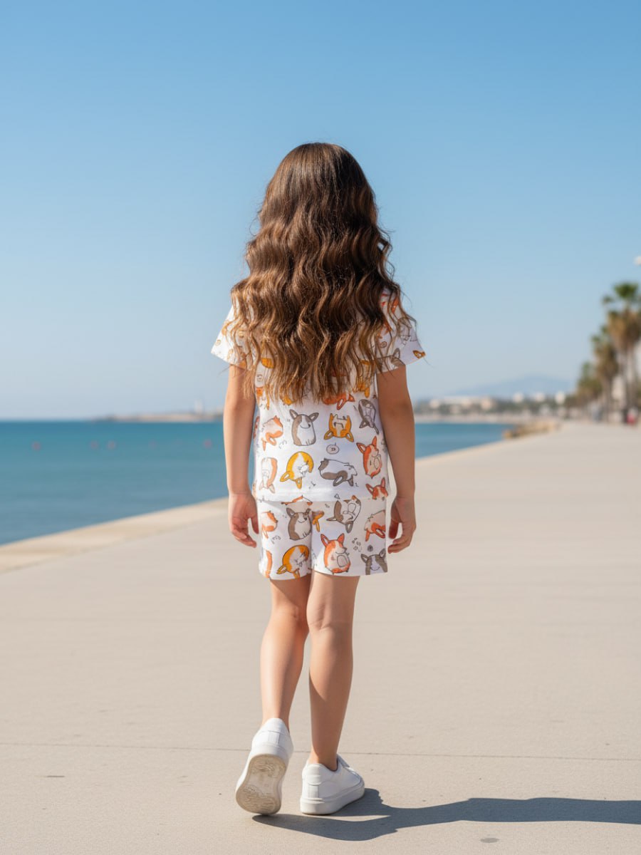 Костюм VEDDI 2080/6042фп-2024/охра/корги - фото 12