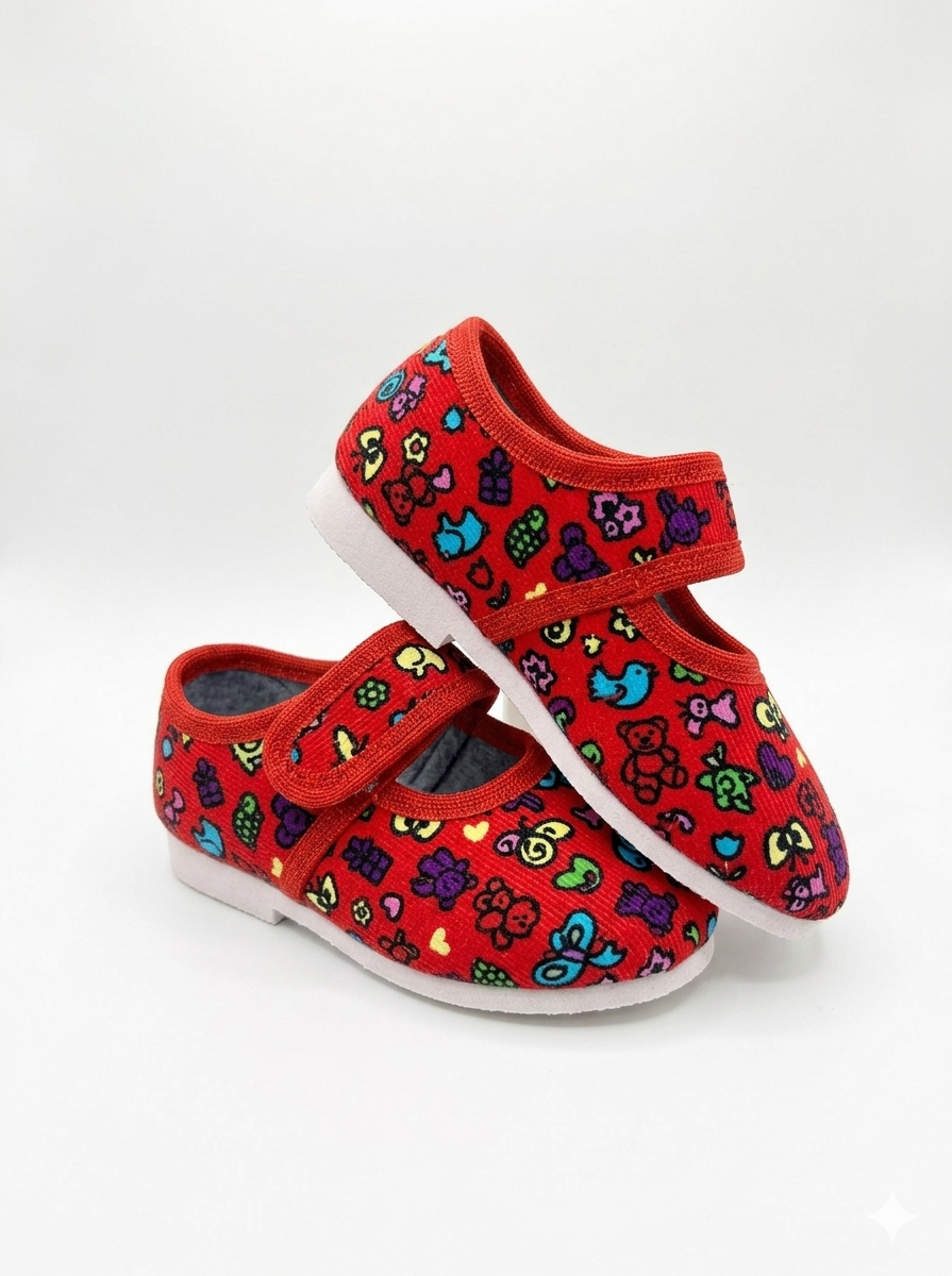 Тапочки UTA HOME 107/рисунки_крас - фото 1