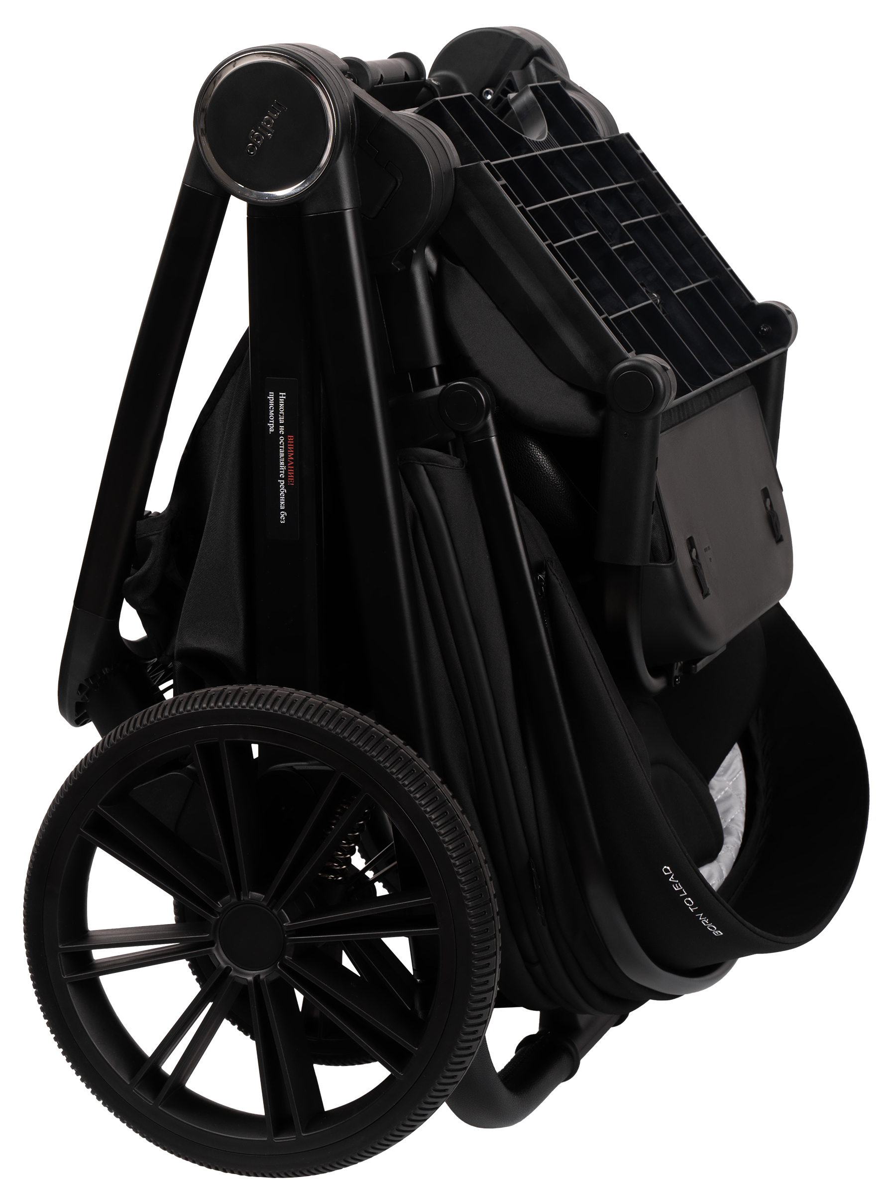 Коляска 2в1 Indigo Sting черный - фото 24