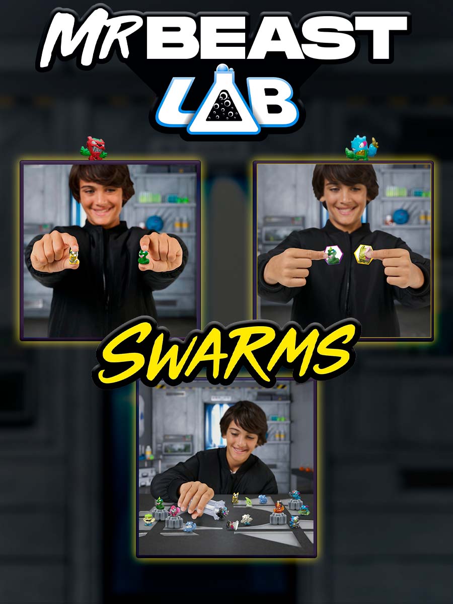 Фигурка Moose MrBeast Набор 14 зверя+2 колбы - фото 5