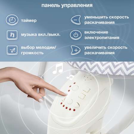 Электрокачели Nuovita Attento Меандро NUO_BY005_544