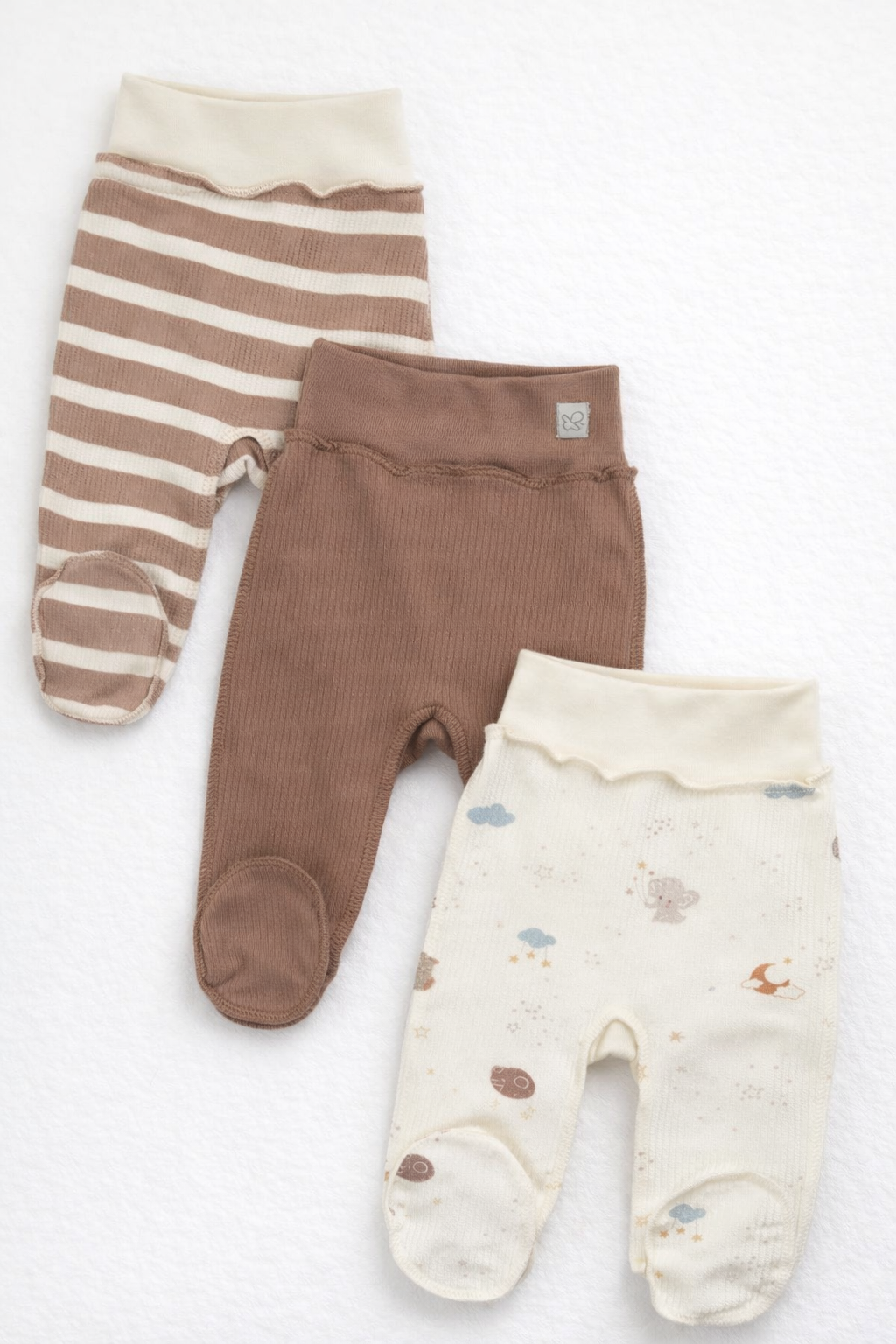 Ползунки 3 шт Супер Пупс нбр/3пр/полз/SK21/таупкапибары - фото 1