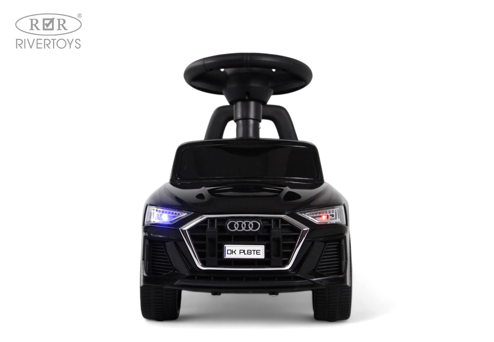 Каталка RIVERTOYS Z004ZZ-A-BLACK черный - фото 2