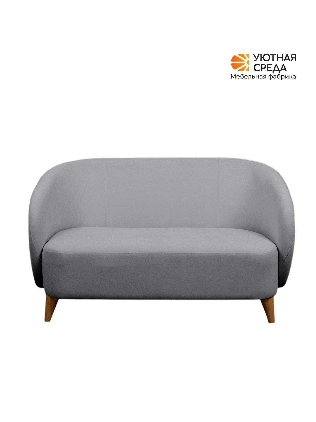 Диван Уютная среда серый велюр серый - фото 14