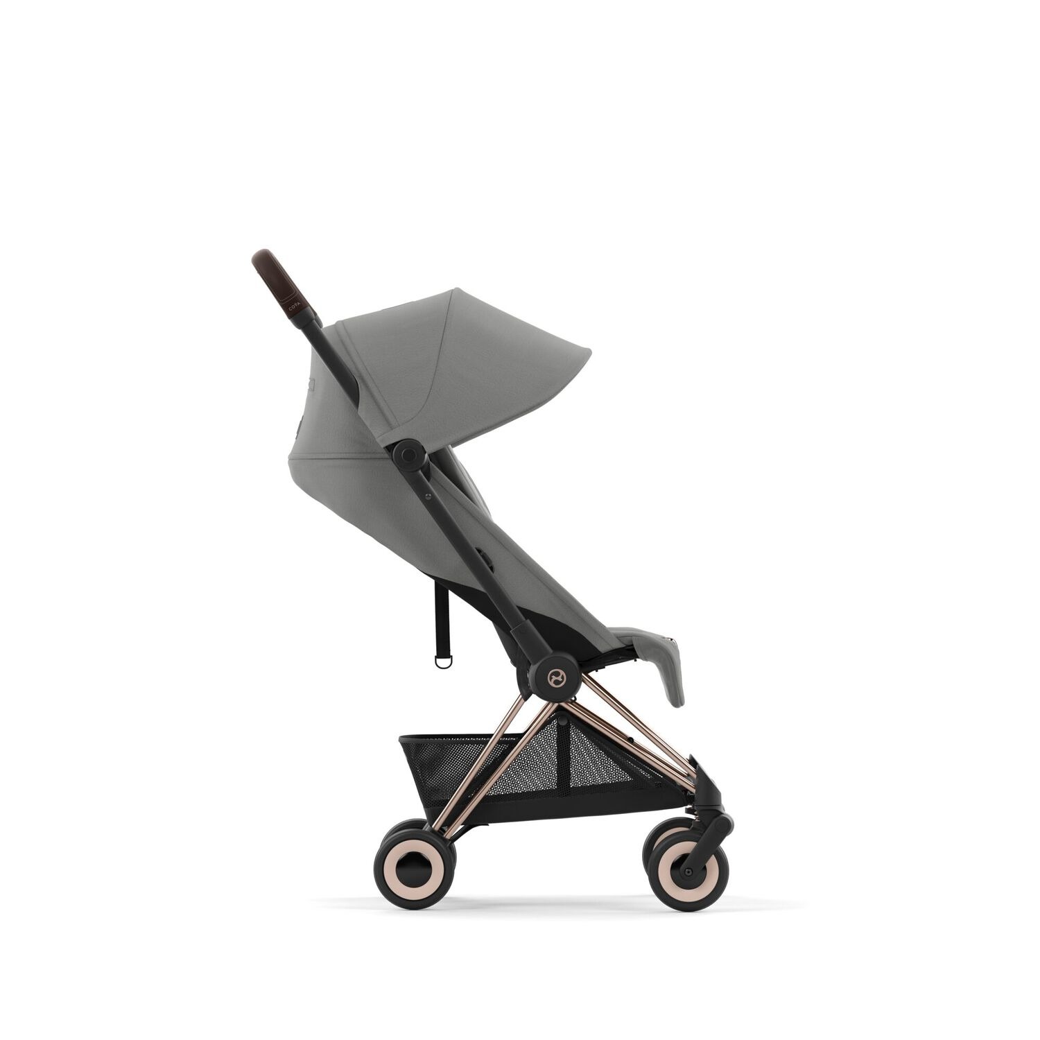 Коляска прогулочная Cybex Coya Rosegold серый - фото 4
