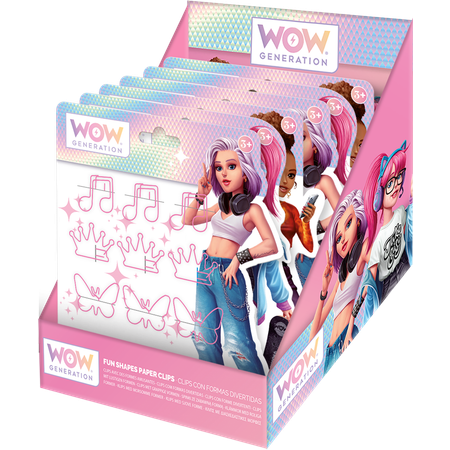 Скрепки WOW Generation 9 шт.