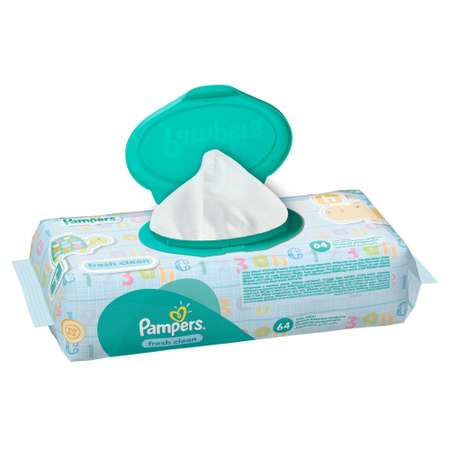 Влажные салфетки Pampers Fresh Clean 64 шт.