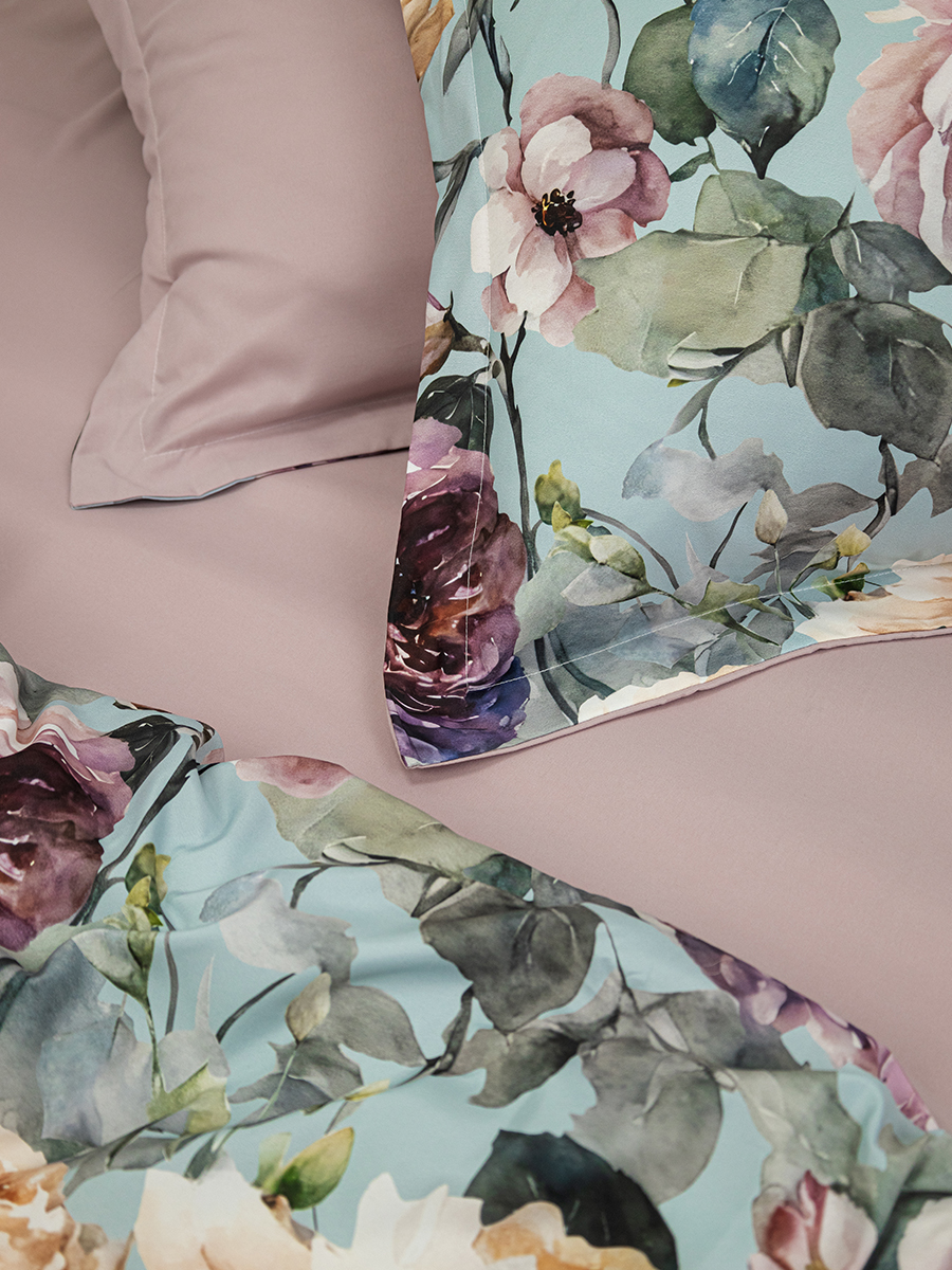 Комплект постельного белья MCotton Илэрия евро 4 предм. - фото 5
