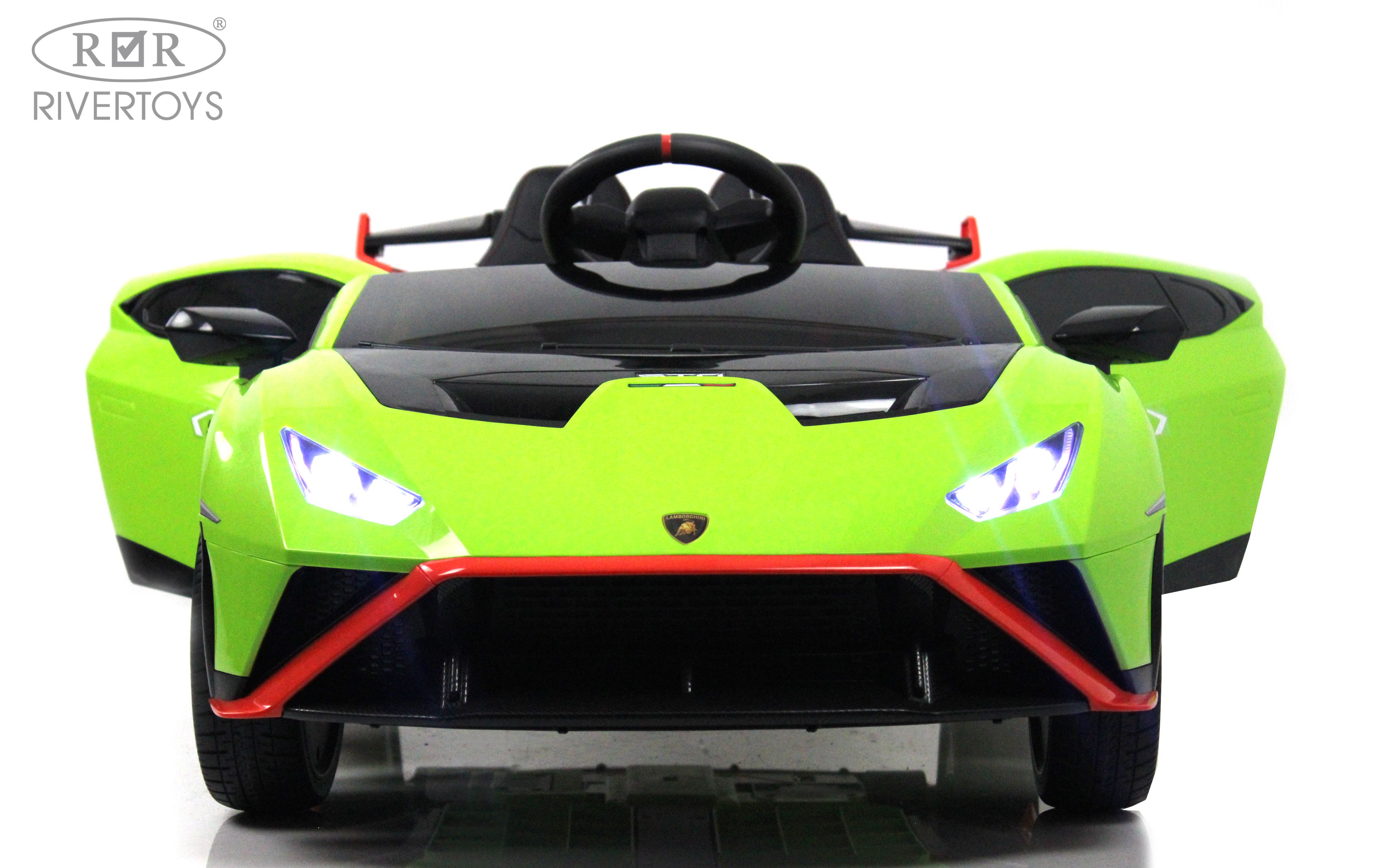 Электромобиль RIVERTOYS Lamborghini E888EE-GREEN С пультом ДУ - фото 21