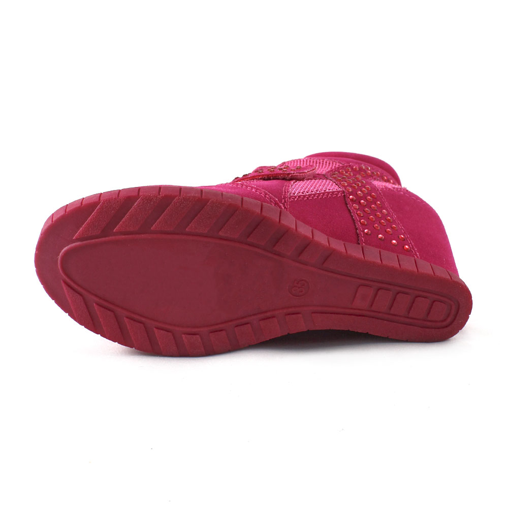 Ботинки Europen 557803/01-05K-SV EUROPEN Ботинки для девочки,фуксия - фото 5