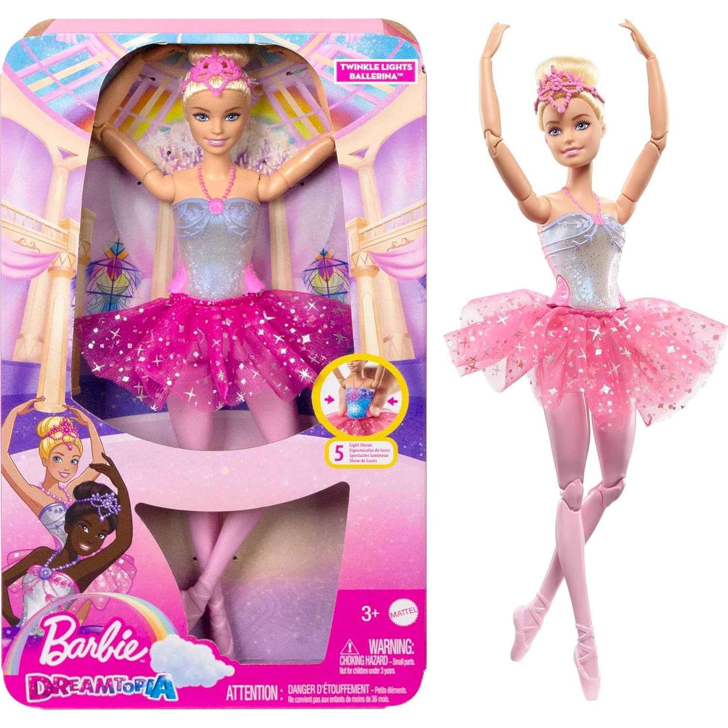 Кукла модельная Barbie Балерина HLC25 - фото 1