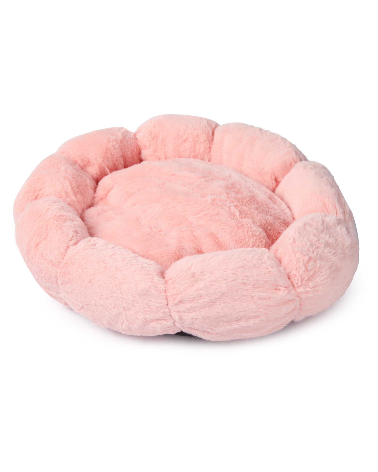 Лежанка для животного с бортиками Barbaks Цветочек круглый S 45*45*12см - фото 5