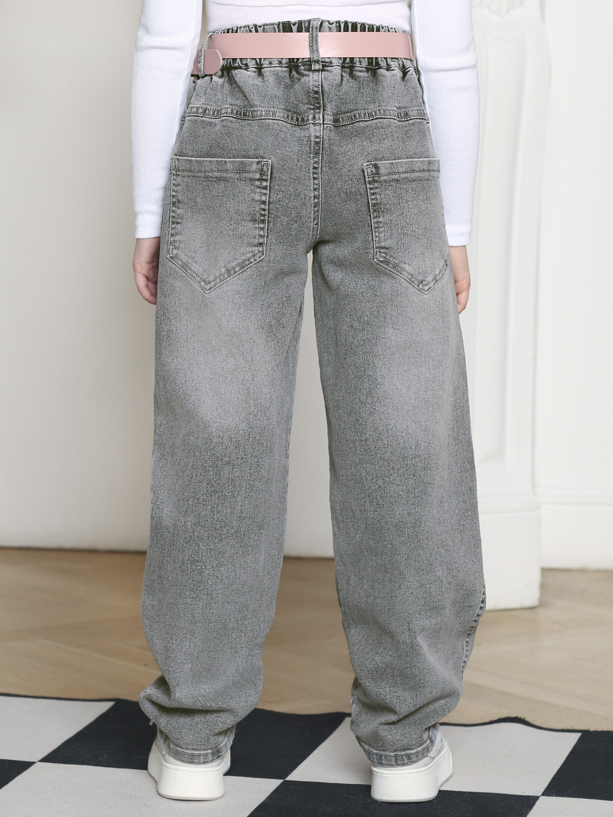 Джинсы-бананы СИНИЙ МИР R3A-IL - фото 8