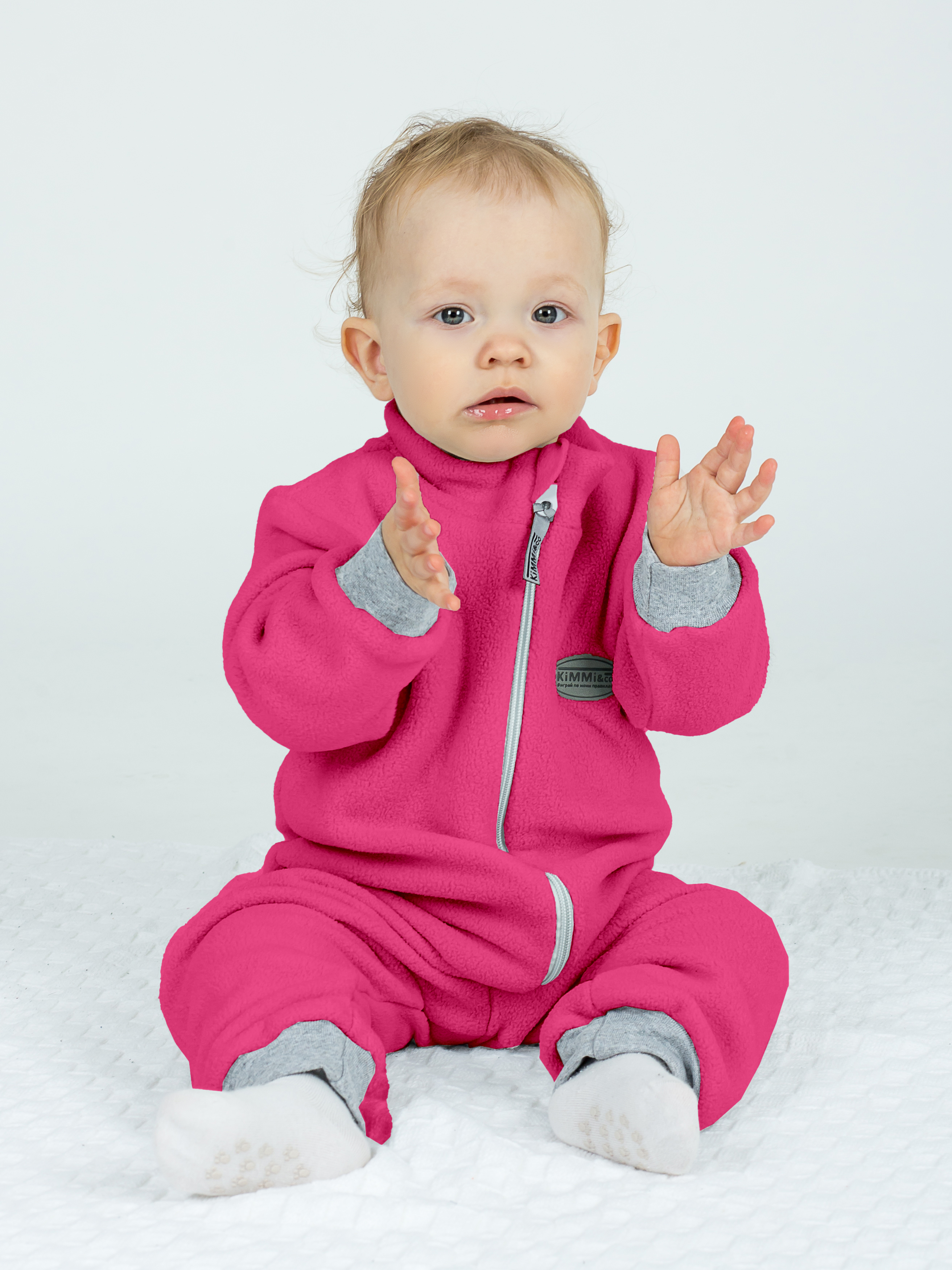 Комбинезон KiMMi Baby Кб-1308279Дг(ш) фуксия - фото 1