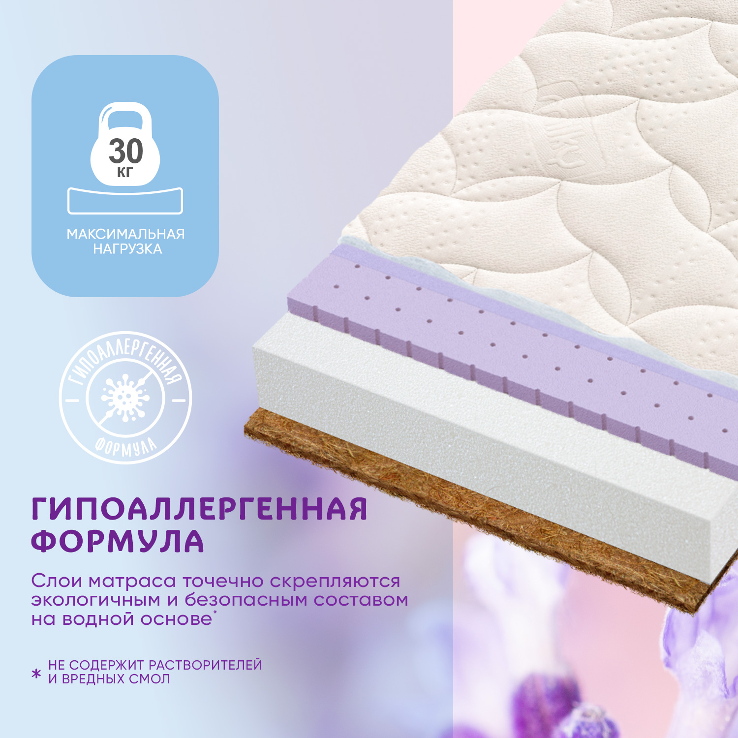 Матрас Boom Baby Orto Flex Milka 120х60 - фото 9