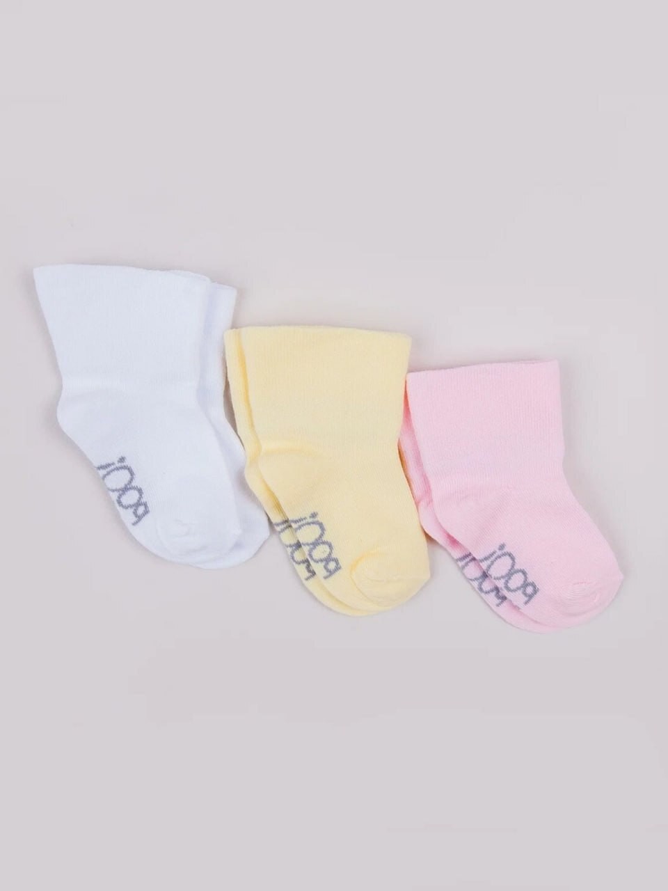 Носки 3 пары BUNGLY 1R4777/Нарцисс/Роза/Молоко - фото 1