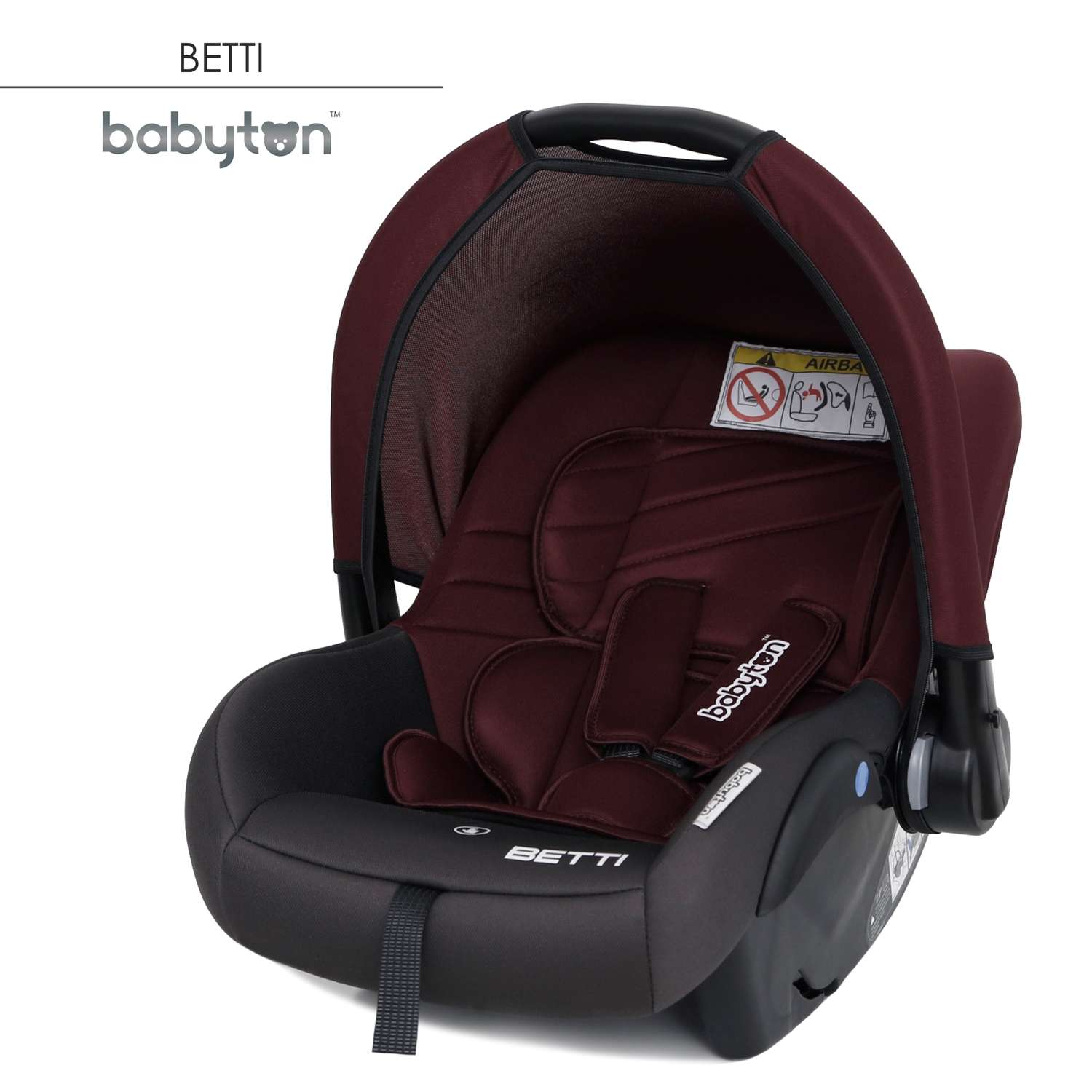 Автокресло Babyton Betti Cherry 0 (0 -13 кг) - фото 17