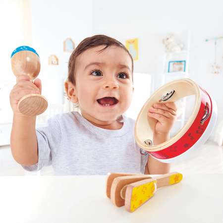 Игрушка музыкальная Hape бубен, маракас