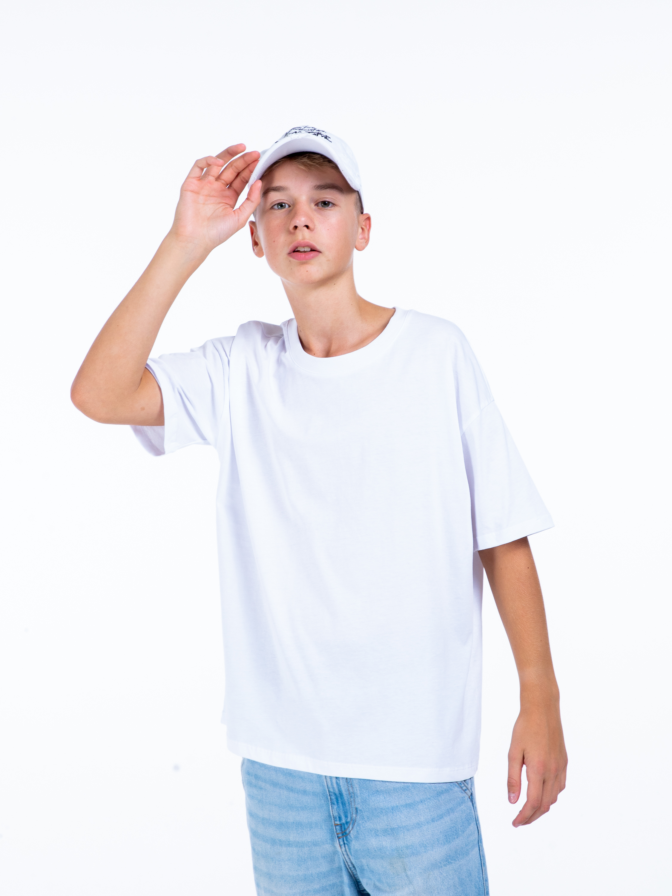 Футболка STELLA MODA 11601._белый - фото 8