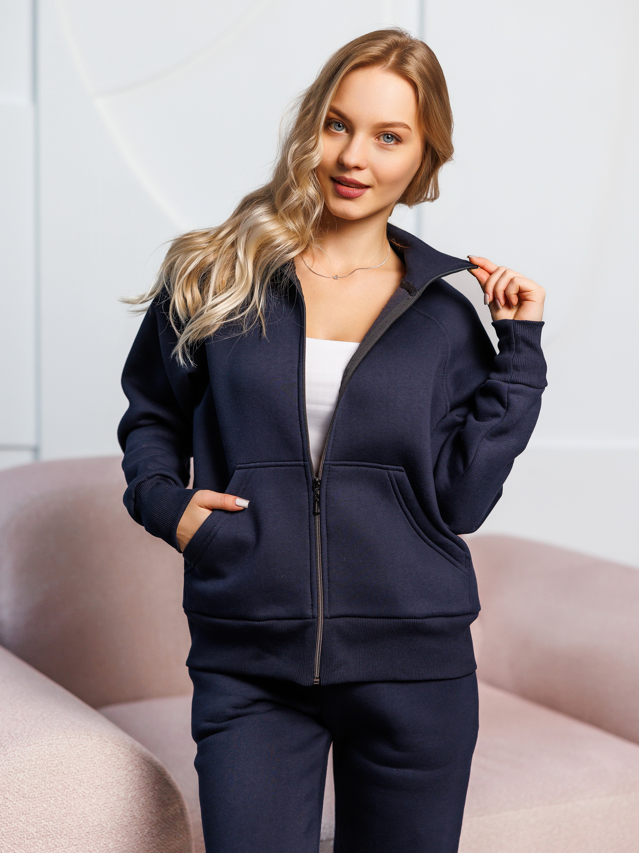 Костюм Агапэ 3078_темно-синий - фото 4