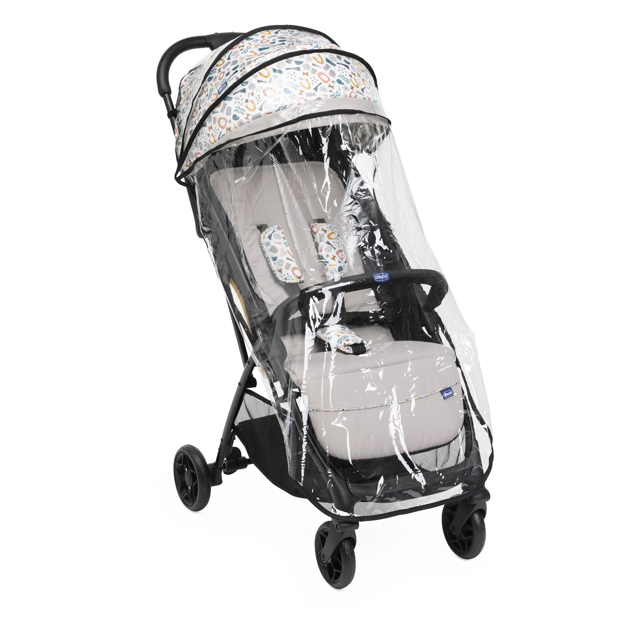 Коляска прогулочная Chicco белый - фото 12