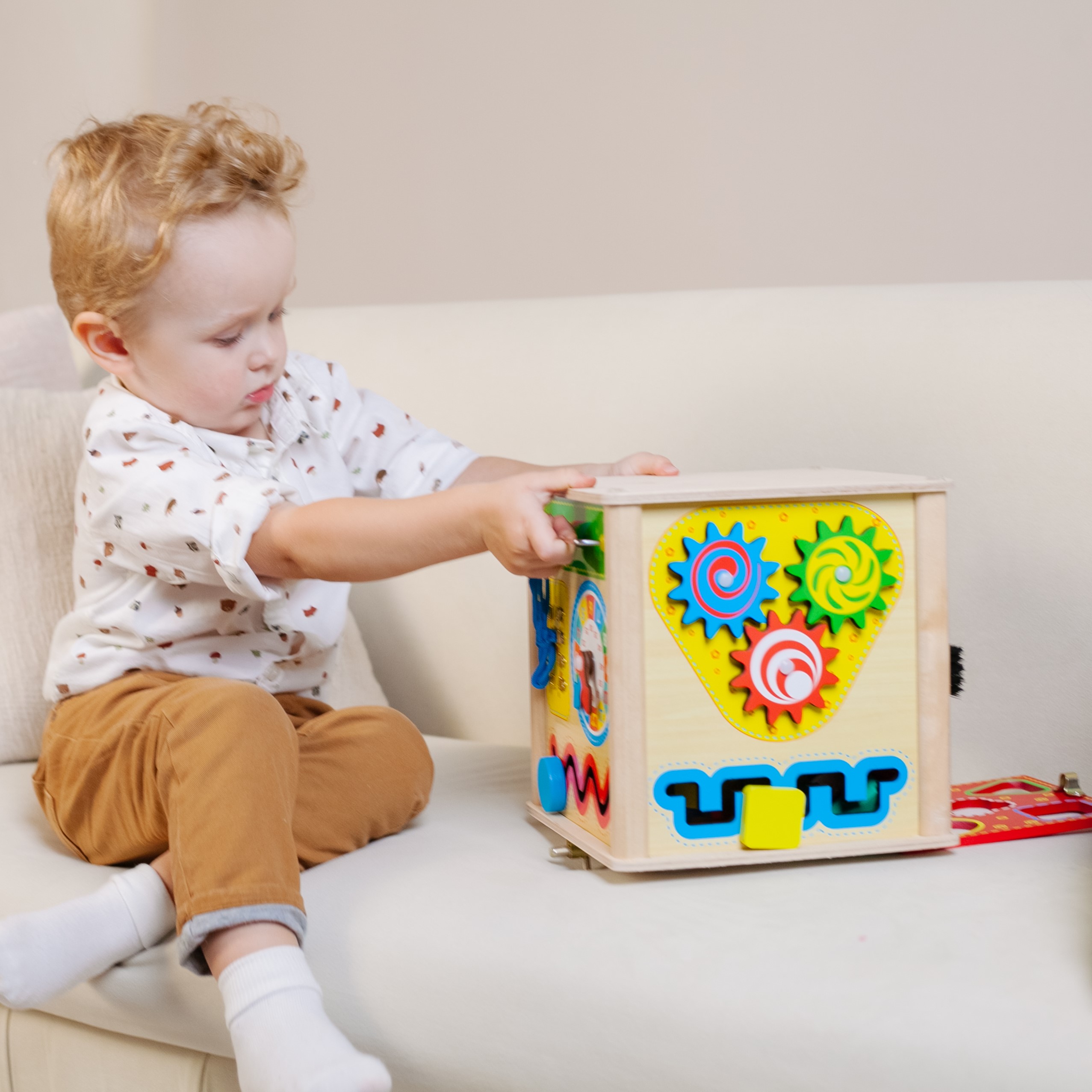 Игрушка Alatoys бизиборд Монтессори в ассортименте - фото 17