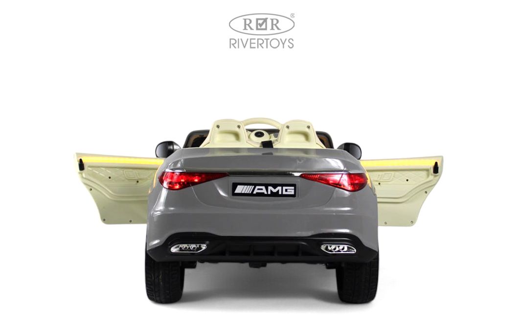 Электромобиль RIVERTOYS Mercedes М333БХ-GREY С пультом ДУ - фото 7