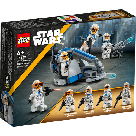 Конструктор LEGO Star Wars Ahsokas Clone Trooper блочный