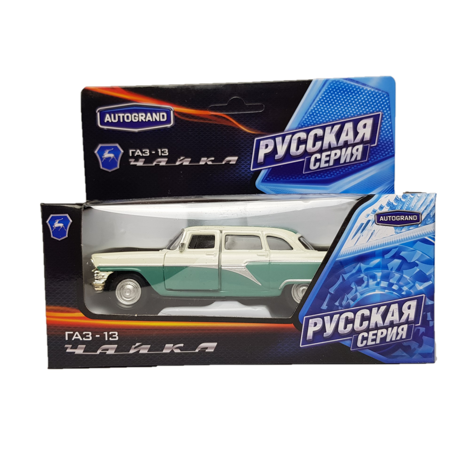 Автомобиль AUTOGRAND ГАЗ ЧАЙКА 1:43 49516 - фото 1