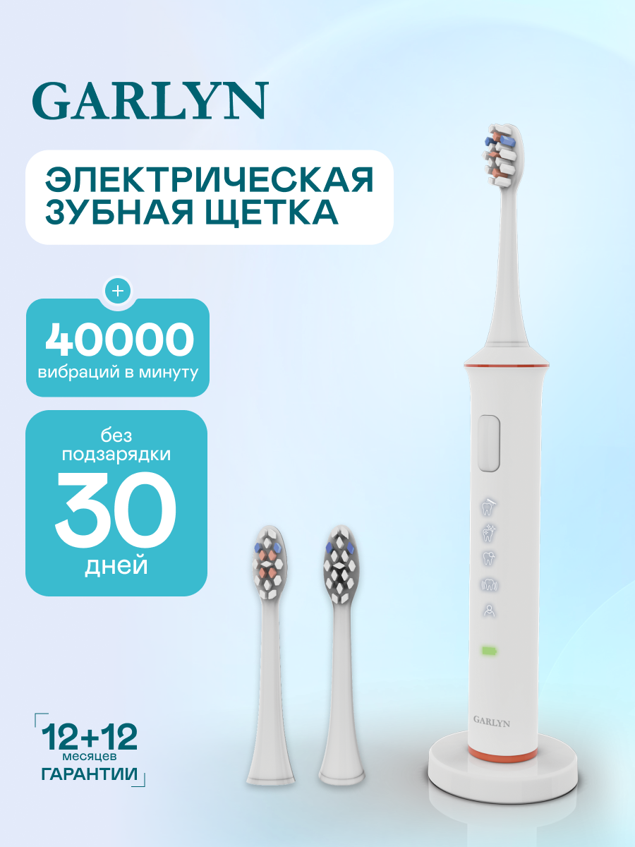 Зубная щетка электрическая GARLYN 1 шт. - фото 1
