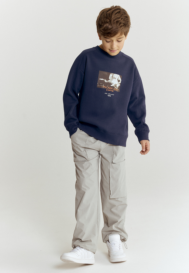 Cвитшот artie W25K04T-1350M/Синий - фото 3