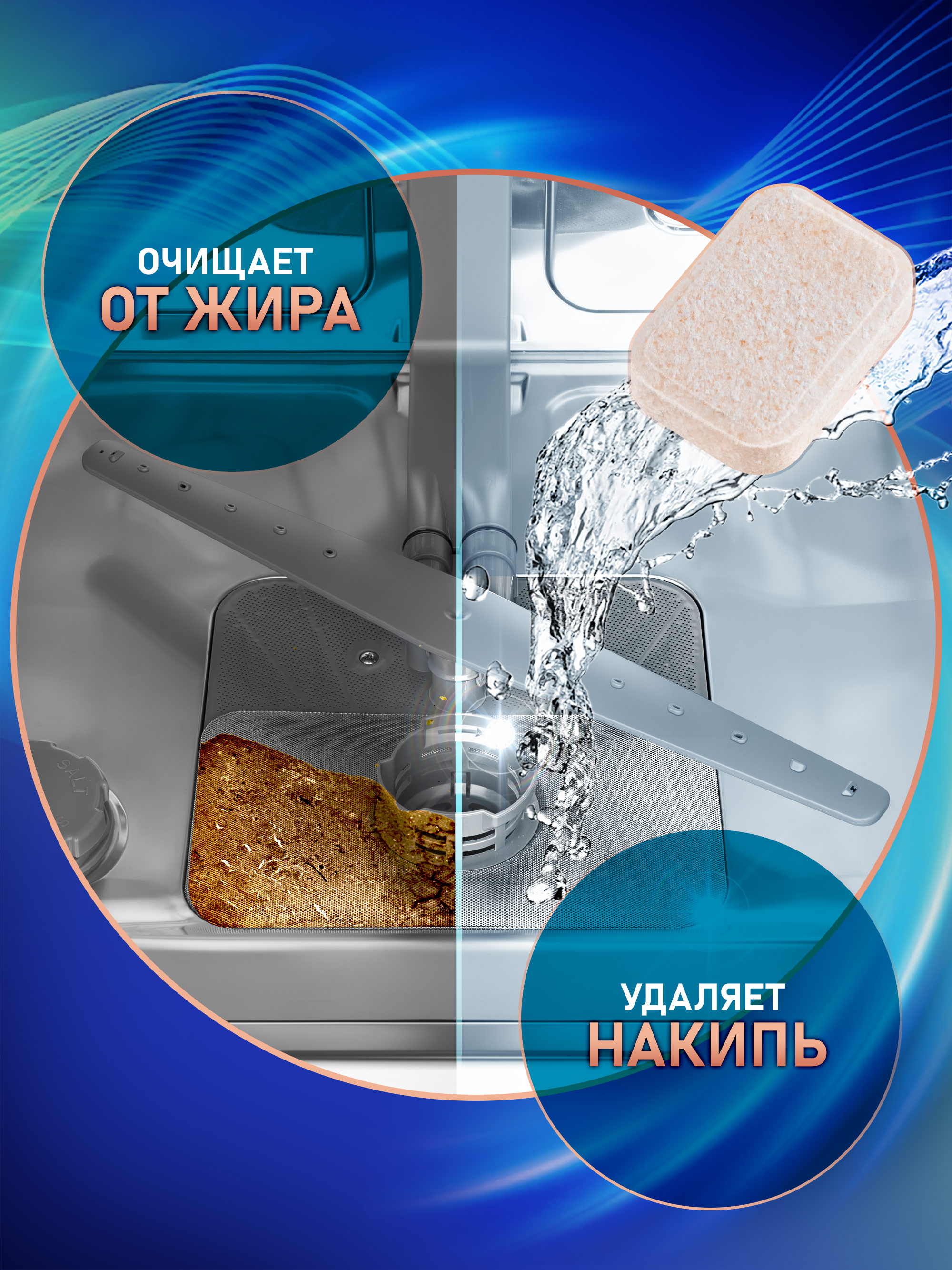 Средство для ухода за посудомоечной машиной WEISSGAUFF - фото 2