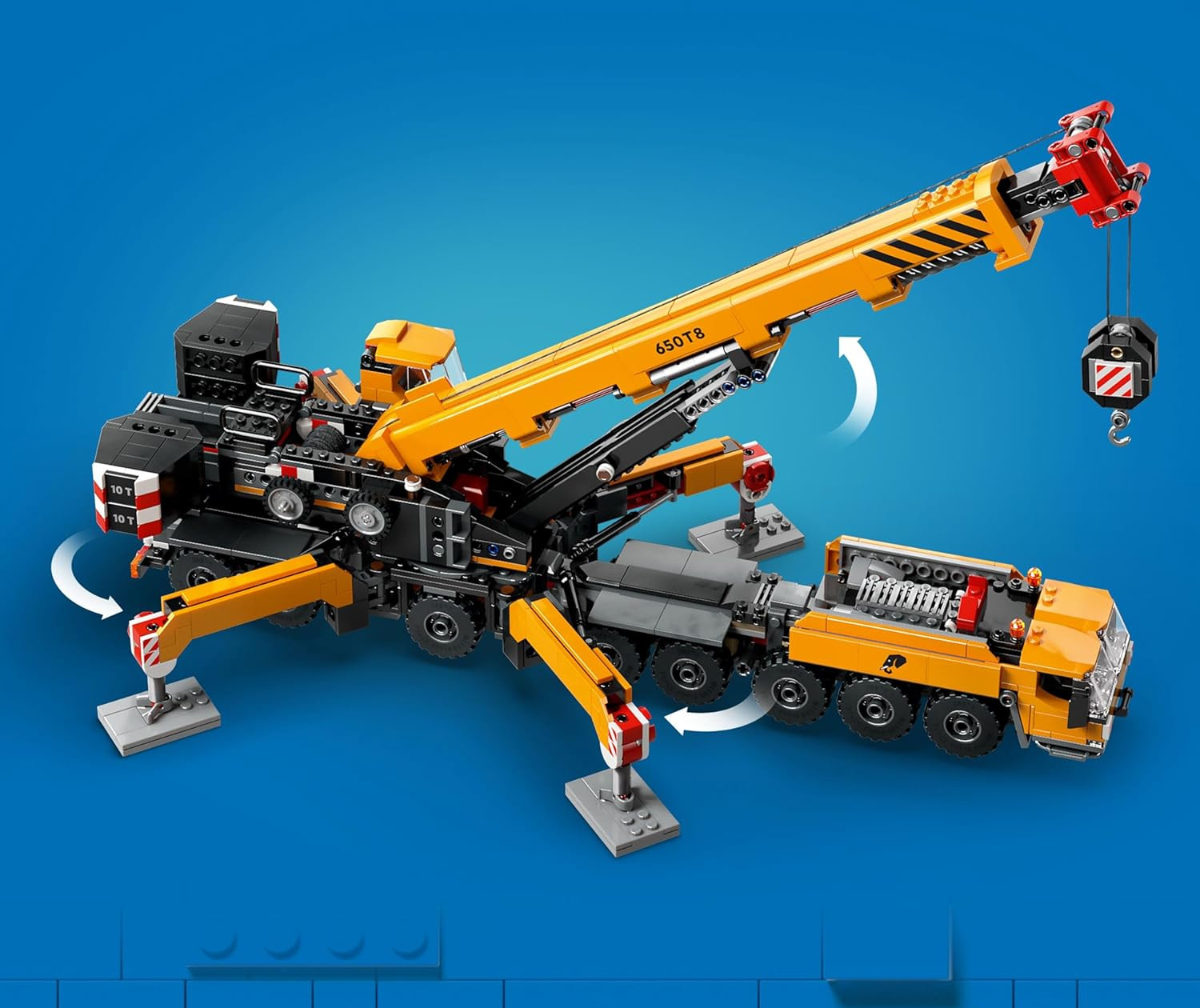 Конструктор LEGO Technic Мобильный строительный кран 1116 дет. - фото 7