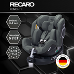 Автокресло Recaro Xenon 1 Isofix 0+/1/2 (0-25 кг)