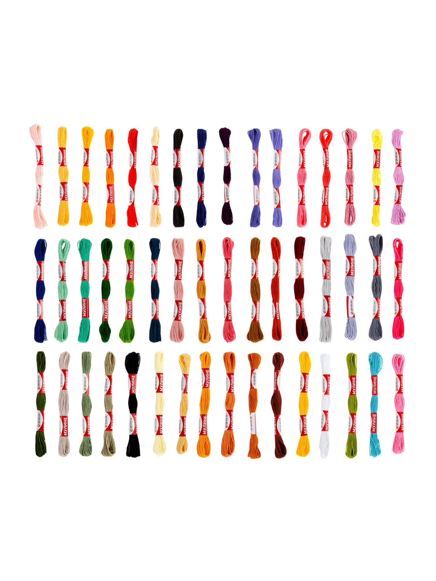 Набор для творчества Develia вышивание 100 цветов - фото 7