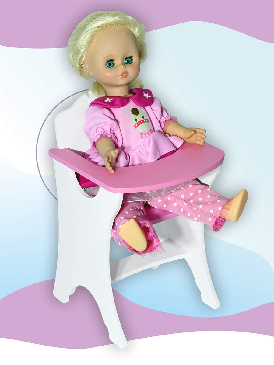 Аксессуар для кукол ViromToys стульчик для кормления Мд0511 - фото 5