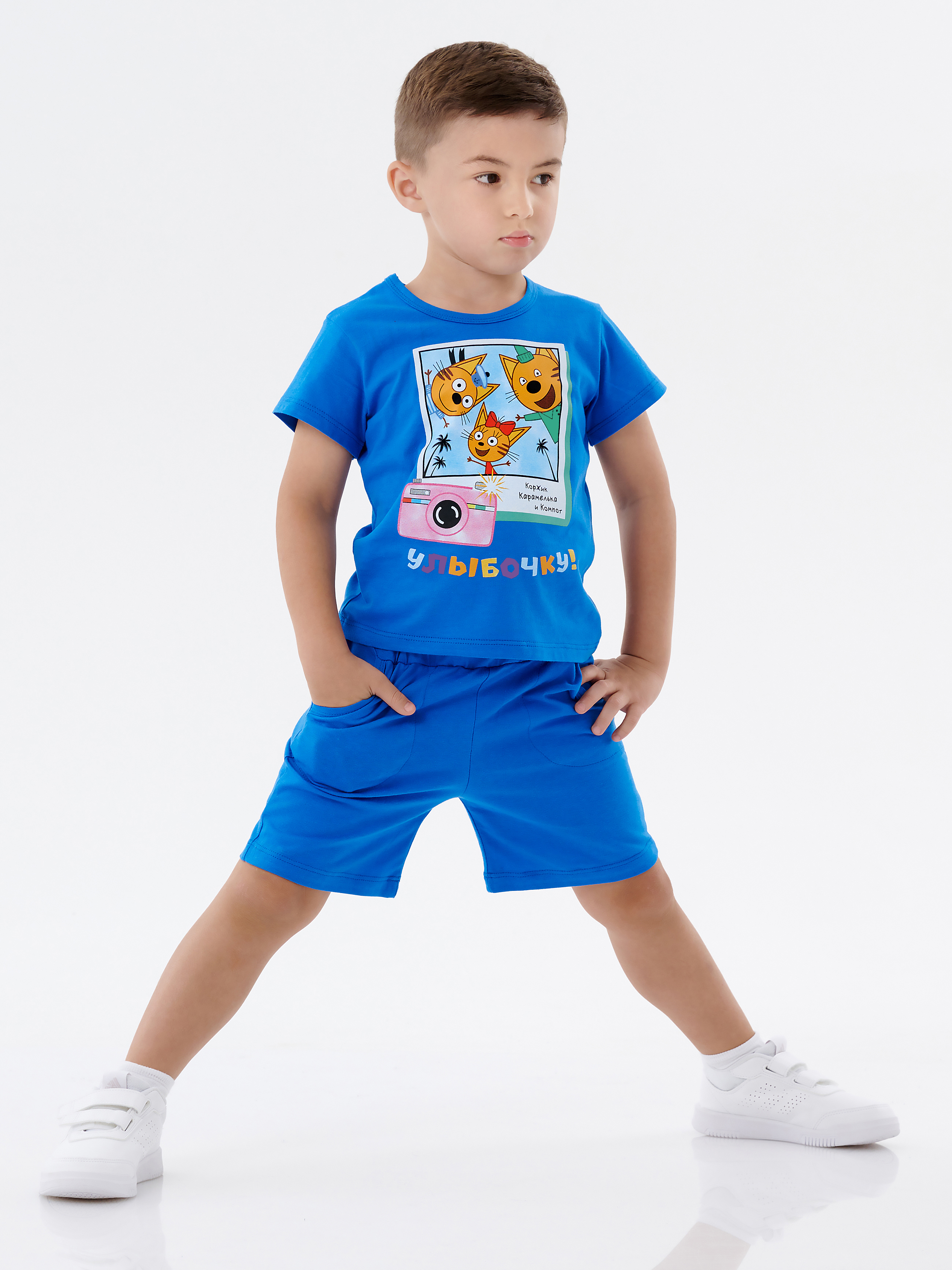 Пижама КрутышОк К-035 васильковый - фото 8