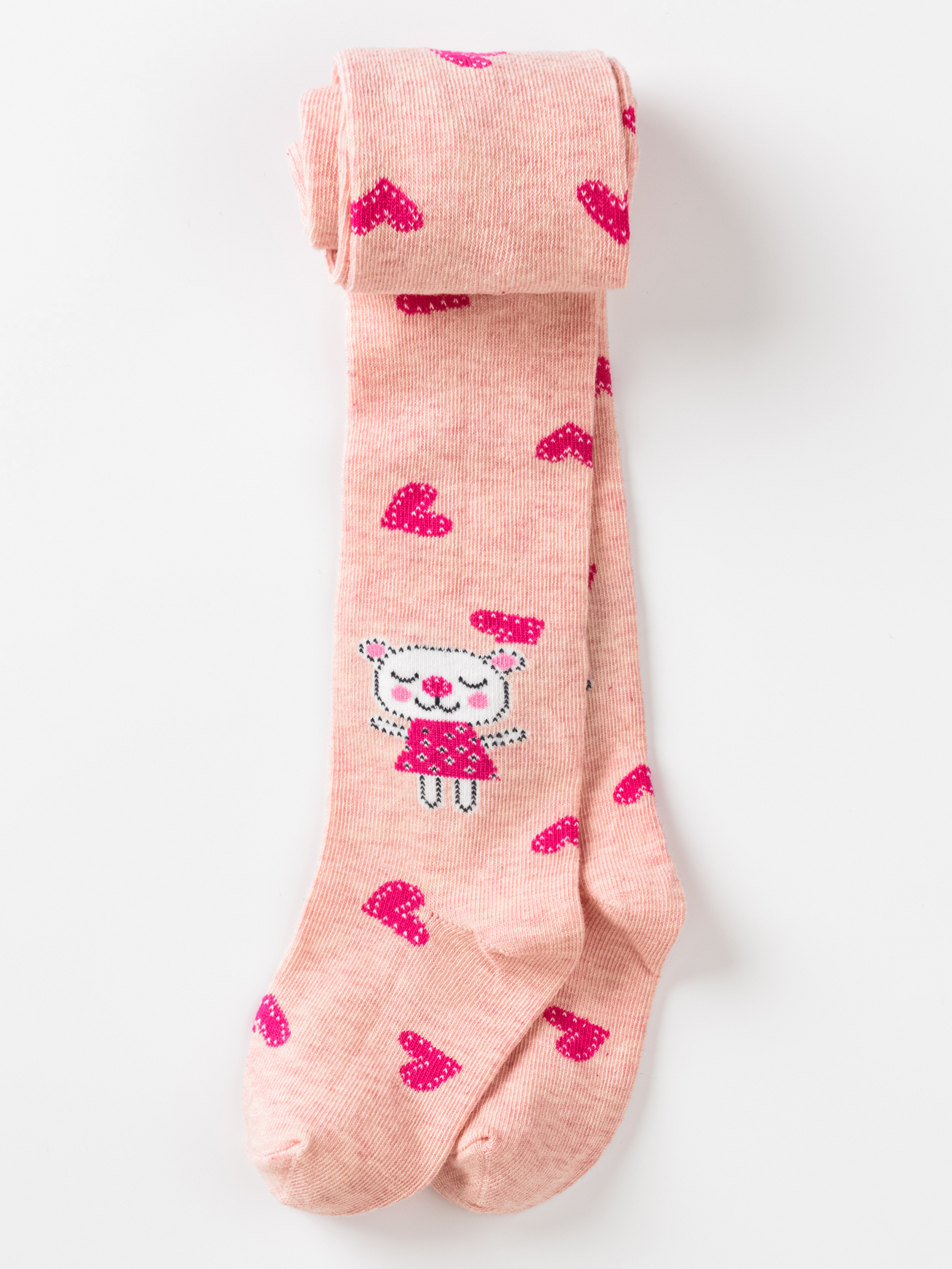 Колготки artie 2d904/Светло-розовый меланж - фото 1