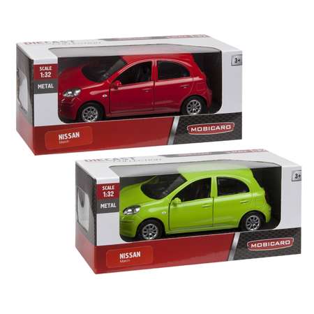 Автомобиль Mobicaro Nissan March 1:32 в ассортименте
