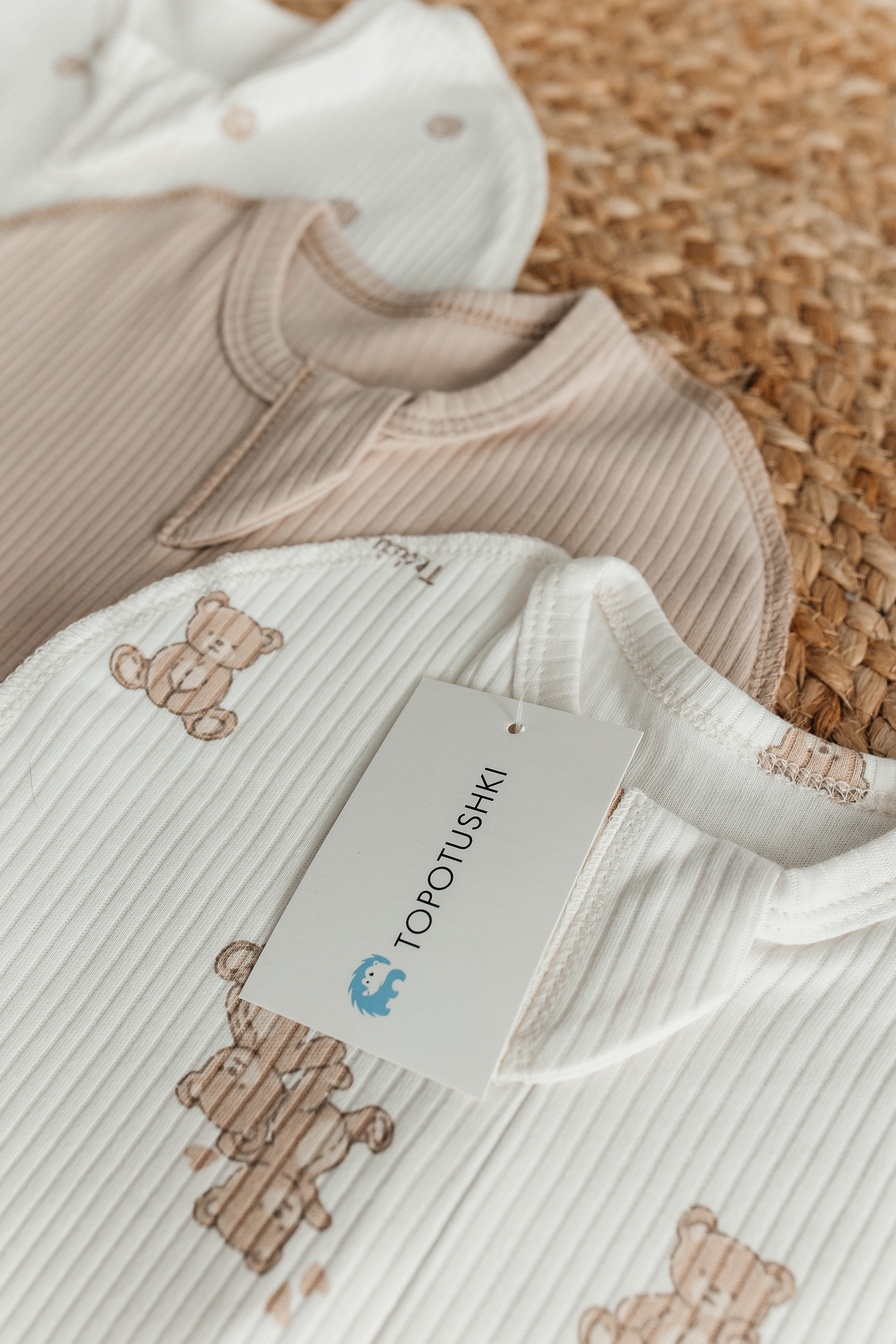 Конверт пеленальный (кокон) TOPOTUSHKI бежевый - фото 2