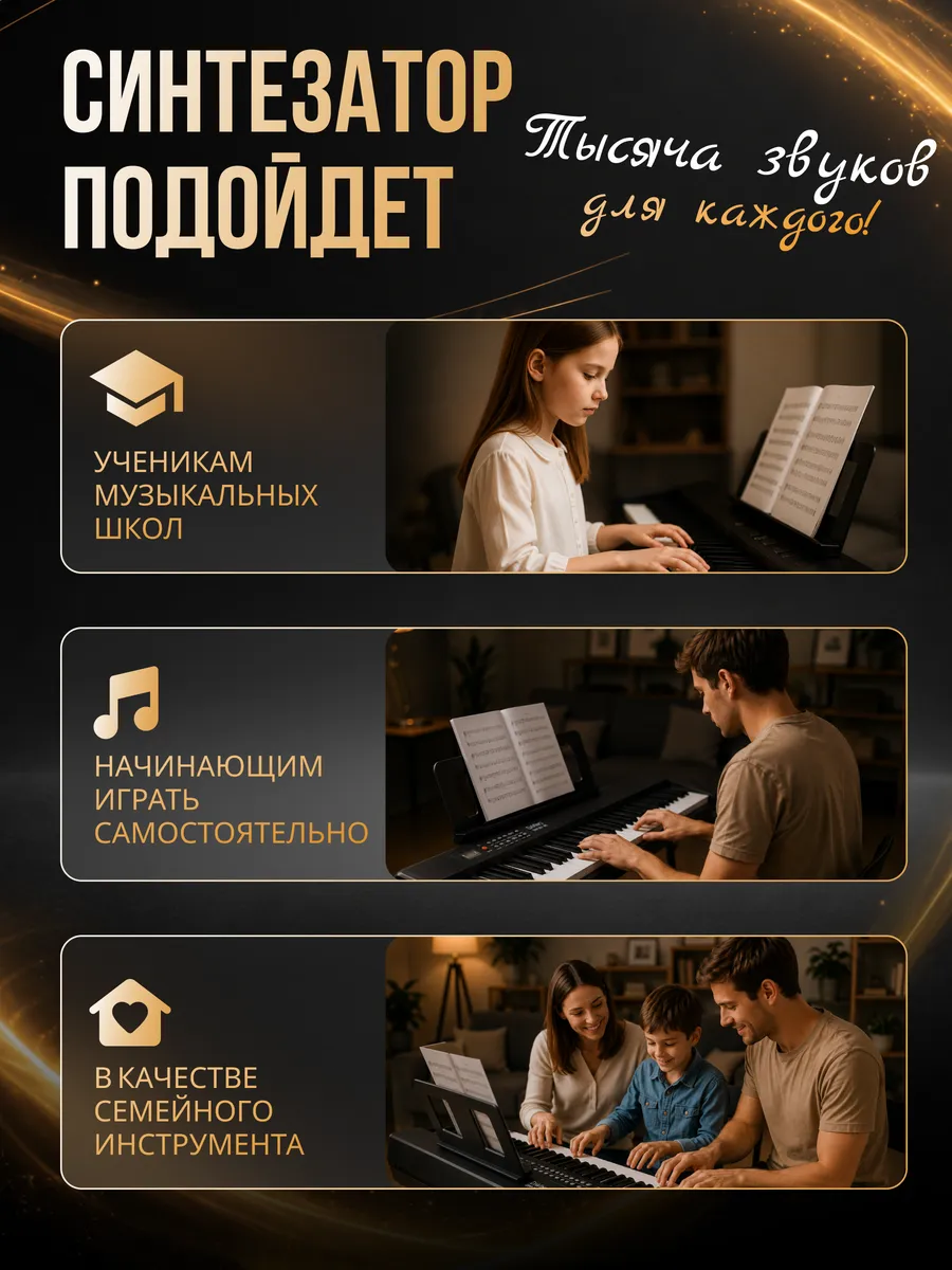 Игрушка музыкальная DaVinci синтезатор - фото 7