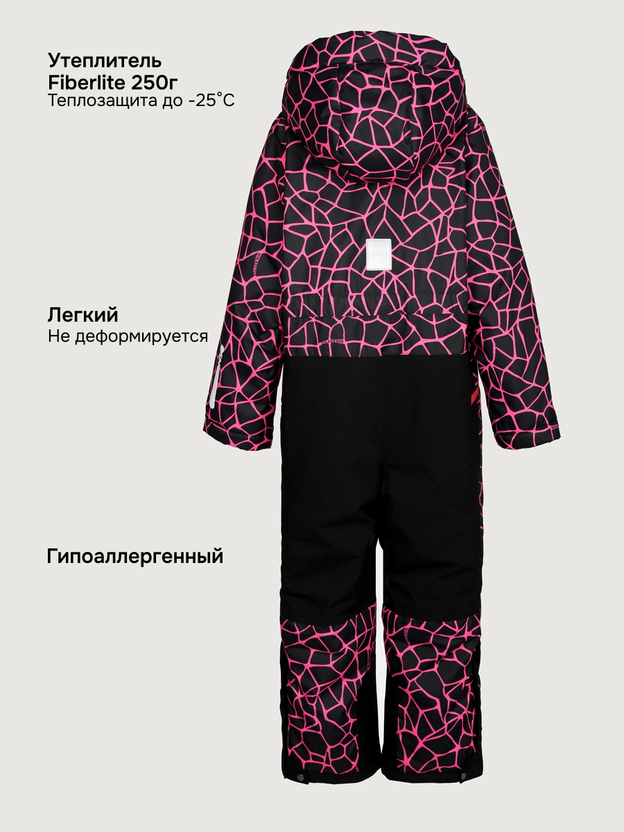 Комбинезон NIKASTYLE 8з2825 фуксия/черный - фото 5