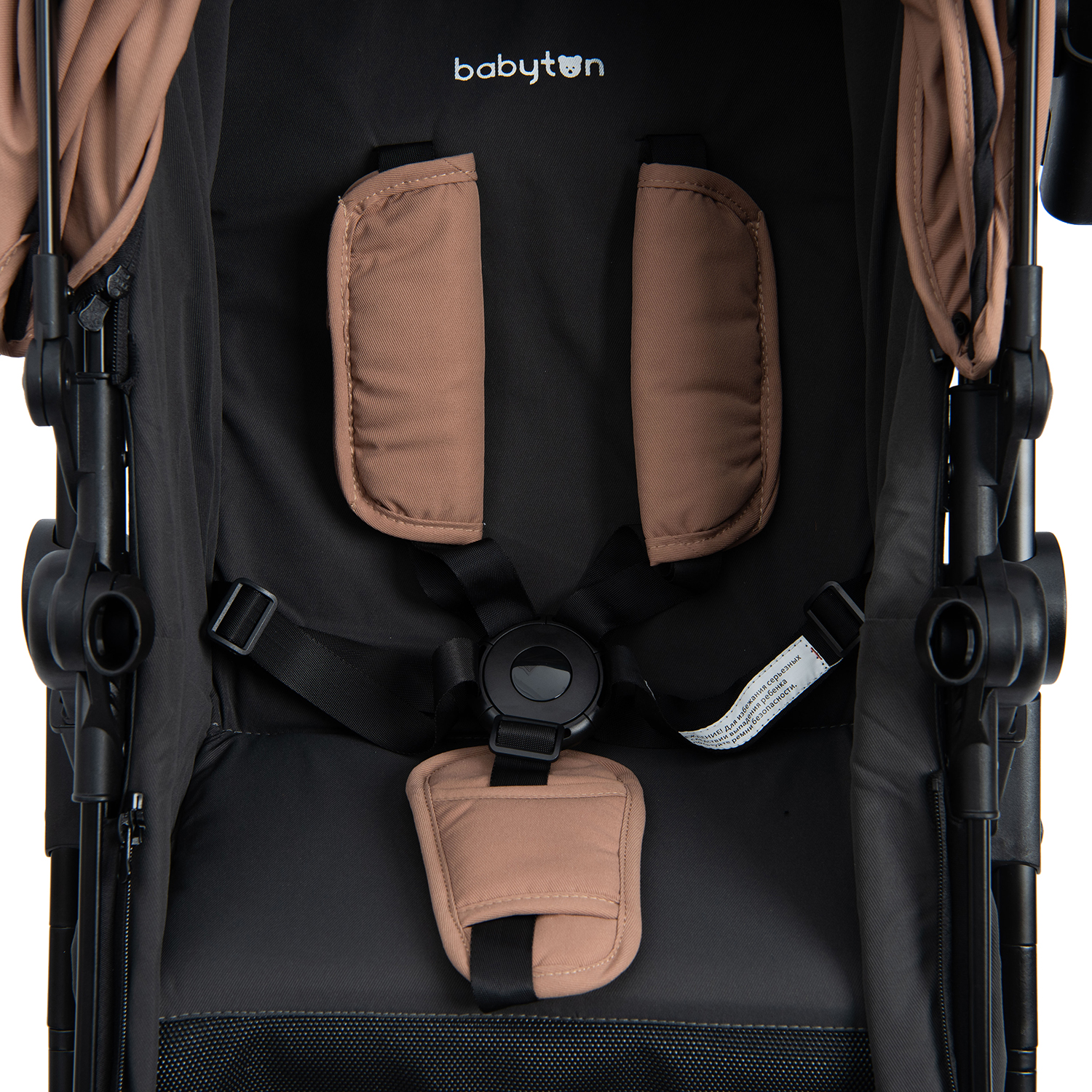 Коляска 2в1 BabyGo Sandy бежевый - фото 20