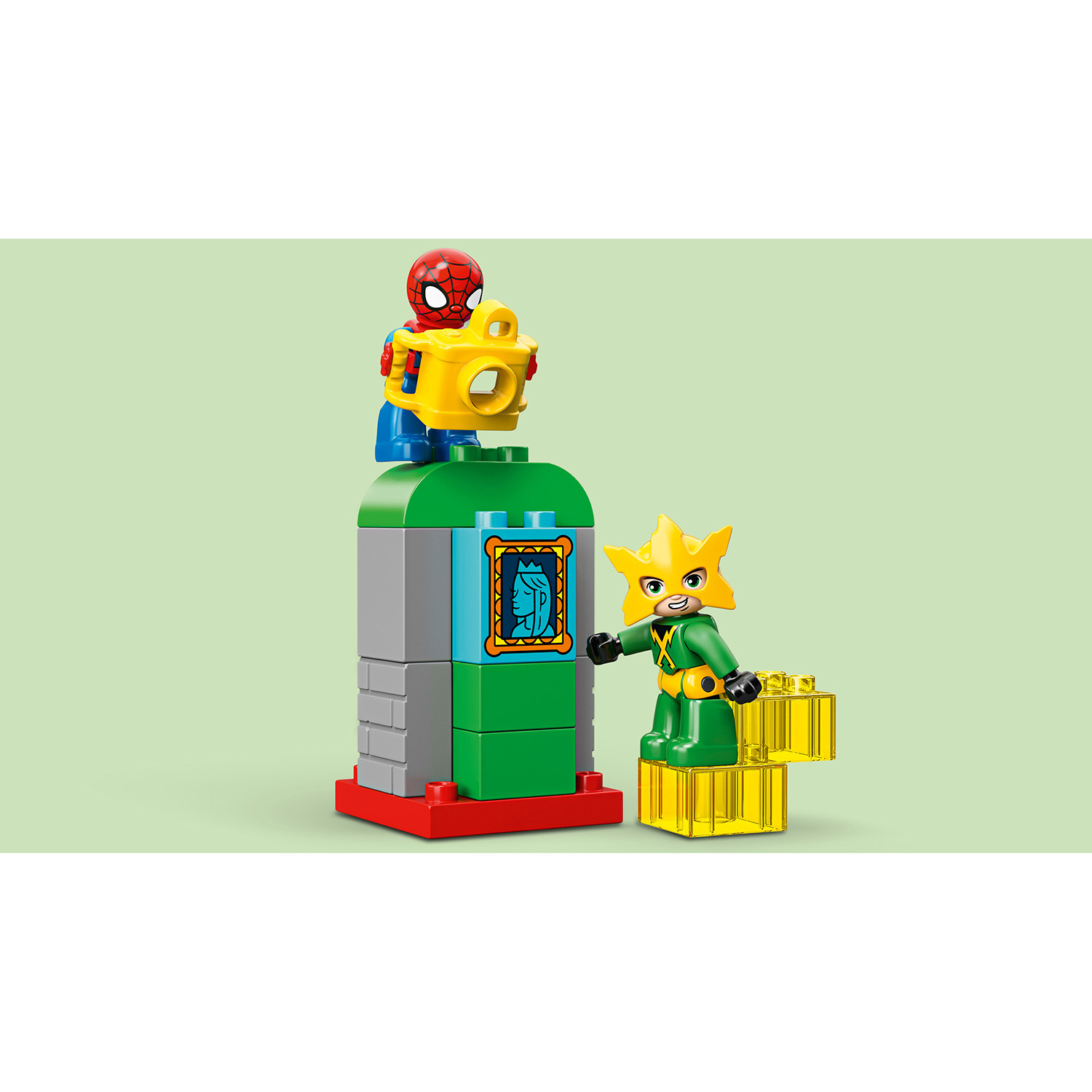 Конструктор LEGO DUPLO Человек-паук против Электро блочный - фото 12